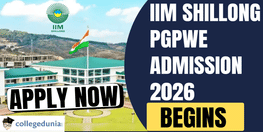 IIM Shillong Begins PGPWE Admission 2026 Apply by January 14